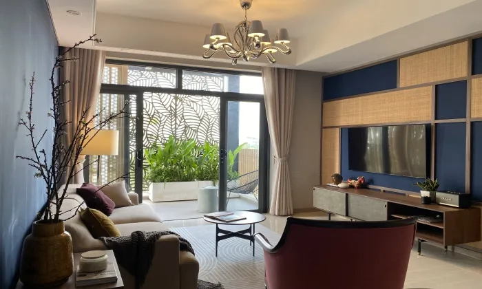 Amazing Three Bedroom Serviced Apartment Home in Luxone Thao Dien HCMC 120sqm 3,200 USD/month